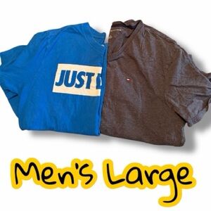 Men’s shirt bundle size Large